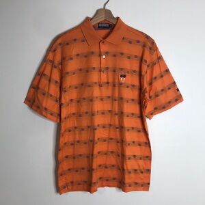 Walrus wear mens short sleeve golf polo shirt size medium